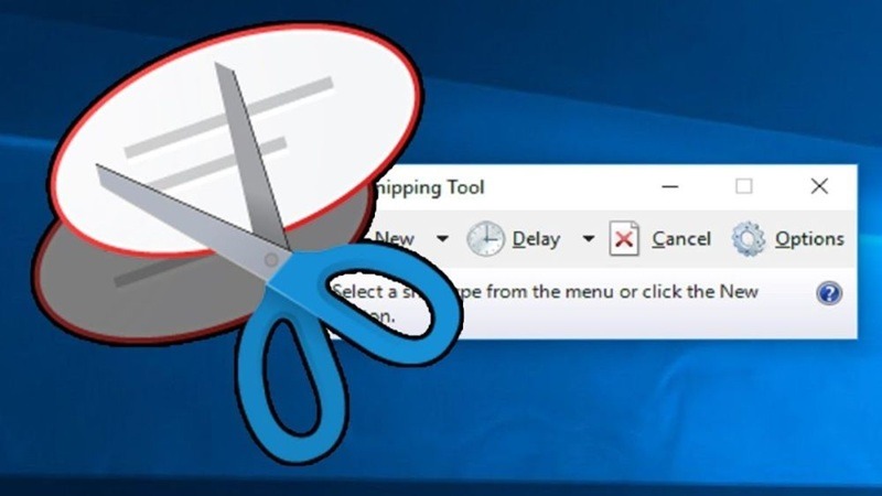 Giao diện Snipping Tool truyền thống với chế độ Delay giúp bạn bắt trọn các khoảnh khắc chuyển động trên màn hình.