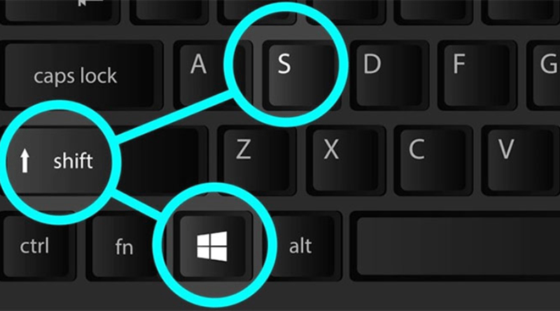 Snip & Sketch (Windows + Shift + S) - Công cụ hiện đại cho phép bạn tự do lựa chọn vùng chụp và chỉnh sửa nhanh.