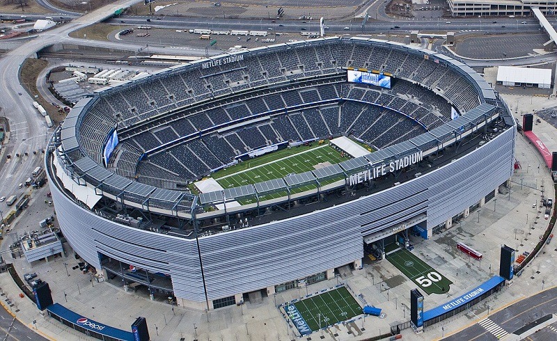 Sân vận động MetLife (New Jersey) – địa điểm được chọn để tổ chức trận chung kết vinh quang.