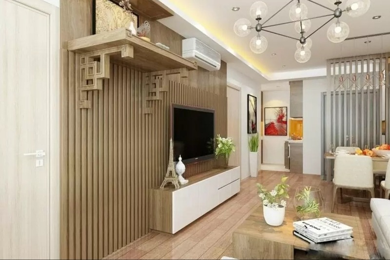 Bố trí phòng khách, bếp, phòng ngủ và phòng thờ hài hòa giúp tạo sự ổn định trong sinh hoạt. 